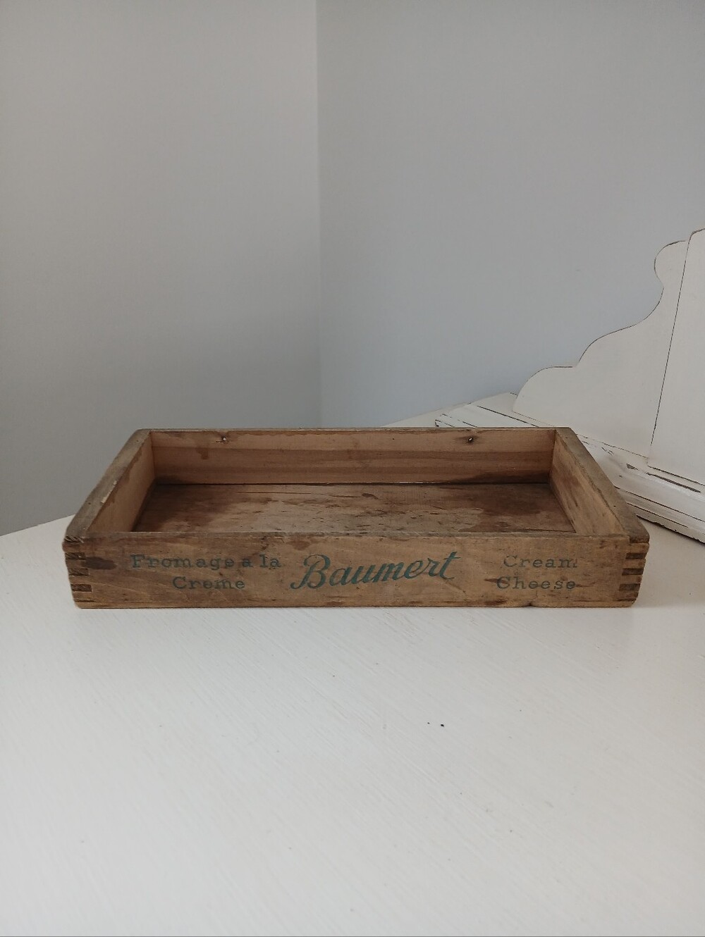 Vintage 1920s Baumert Cream Cheese Box